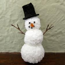 Winter Crafts For Seniors - Yarn Snowman justcraftyenough Winter Crafts - Yarn Snowman
