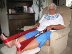Exercise and Fitness Tips for Seniors - seated elderly stretching