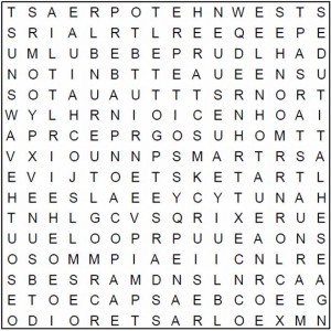 word search for seniors - ASTRONOMY puzzle
