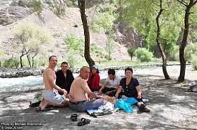 Elderly Busy At Picnic Activities For The Elderly
